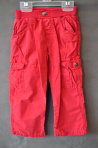 Spodnie długie czerwone dziecięce 213082 girandola 92-122