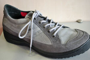Obuwie buty młodzieżowe męskie szare sznurowane Legero model 6 665 06 z gore-tex r42, 43