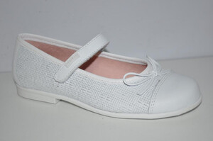 Buty komunijne dziewczęce Pablosky 318700 kolor biały r34