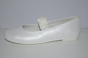 Buty do komunii dziewczęce Primigi 72131 kolor biały- perła r38