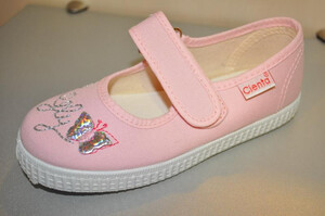 Tenisówki różowe buty dziewczęce Cienta 56-041-03 r21x2, 22x2
