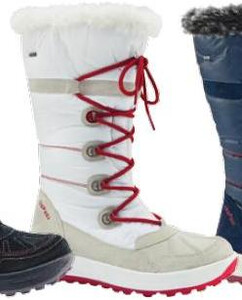 BRAK Buty obuwie kozaki śniegowce damskie młodzieżowe zimowe białe 9-945-51 ISOLA z gore-tex firmy Legero rozmiary 36-43