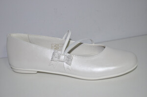 Buty do komunii dziewczęce Primigi 14368 22 kolor biały- perła r33