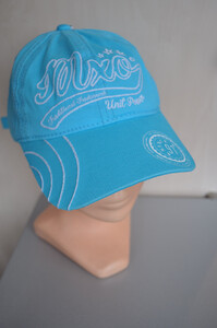Dziewczęca czapka z daszkiem letnia Maximo MXO- Niebieska