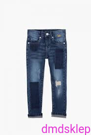 BOBOLI Spodnie chłopięce denim 507158-BLUE (r.110-152)