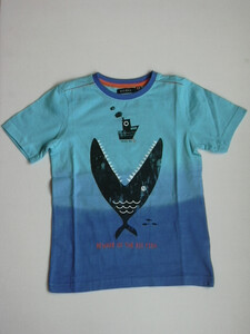 T-shirt chłopięcy 802011x r. niebieska r92-128