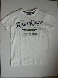 T-shirt chłopięcy 602522x r. biały r140-176